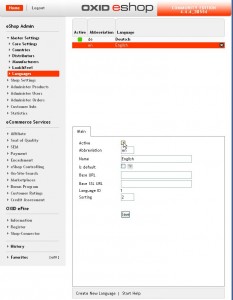 de-activate English in your OXID eShop installation